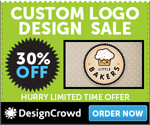SAVE 30% OFF Custom Logo Design on DesignCrowd