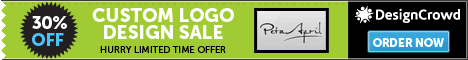 SAVE 30% OFF Custom Logo Design on DesignCrowd
