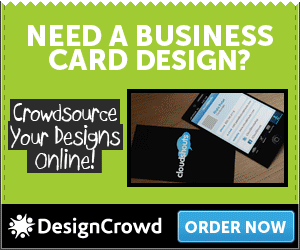 Need a business card design? Crowdsource your designs online now!